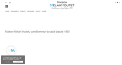 Desktop Screenshot of maisonmelanmoutet.com