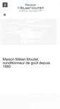 Mobile Screenshot of maisonmelanmoutet.com